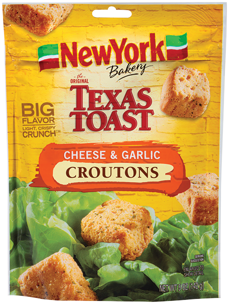 NY Bakery Cheese Garlic CroutonsNEW YCroutBaker14201067 CF   EPS 5