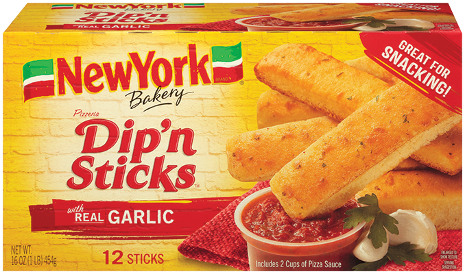 NY Bakery Dip Sticks with Real Garlic