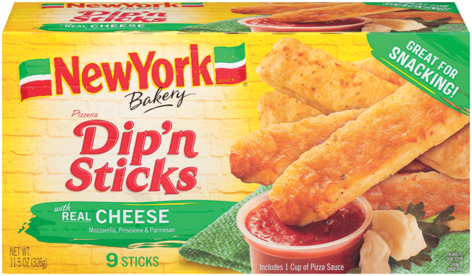NY Bakery Dip’n Sticks with Real Cheese