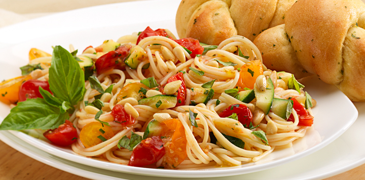 cherry tomatoes with spaghetti recipe