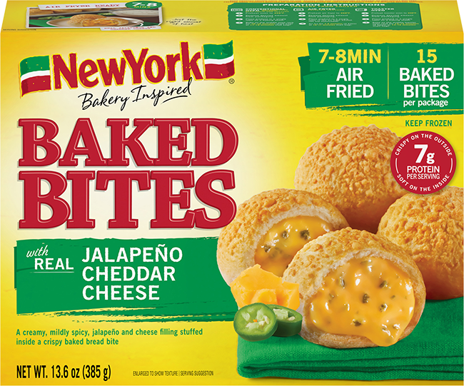 New York Bakery® Baked Bites Jalapeno Cheddar Cheese